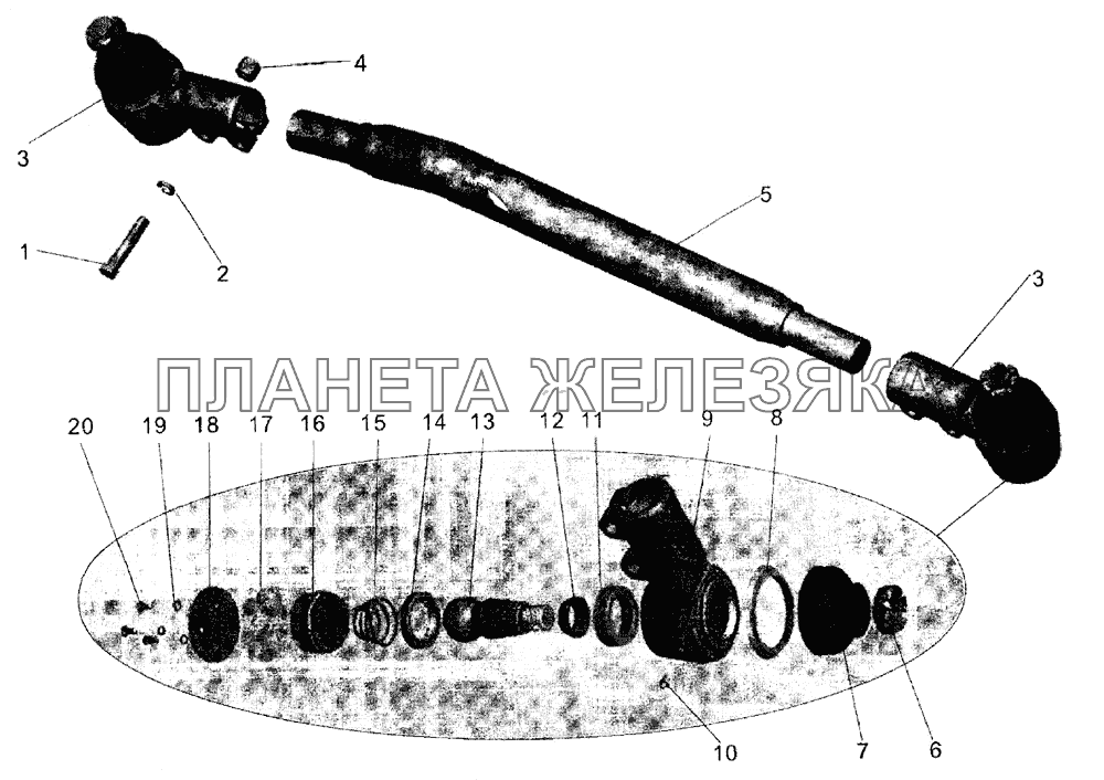 Тяга МАЗ-103 (2005)